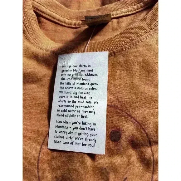 Dirt Happens Montana Mud Tshirt Smiley Face Kids Small Shirt NWT New With Tags - Picture 5 of 9